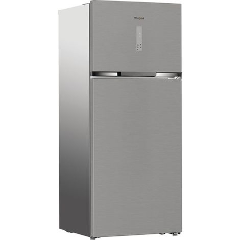 Whirlpool WHD2 6552 X4E Frigorifero doppia porta a libera installazione, Dual no frost, 78cm, Classe E, Pearl Inox, 37 dbA, h 187cm