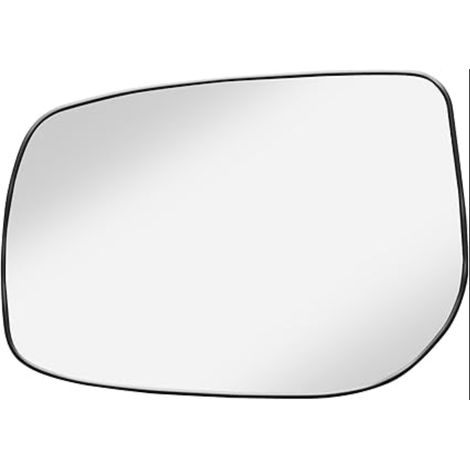 Verre de Rétroviseur Gauche Compatible avec 2006-2011 Glace Exterieur Chauffant et Plaque Support (1/5)