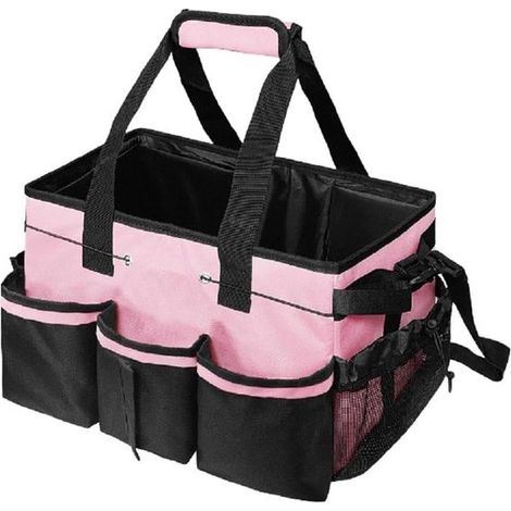 Cesta de limpieza plegable - 1 litro - Rosa (1/5)