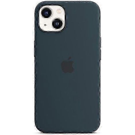 Silikon-Handyhülle für iPhone 13 (Abgrundblau) (1/2)