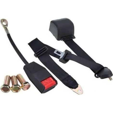 1 Cinturón de seguridad universal, retráctil y ajustable para automóviles y camiones. (1/5)