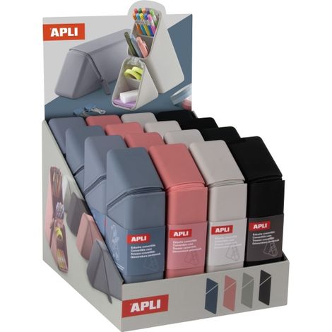 Expositor de estuches convertibles Up North diseÃ±ados para organizar tu material de forma prÃ¡ctica y eficiente. Cada expositor contiene 16 estuches