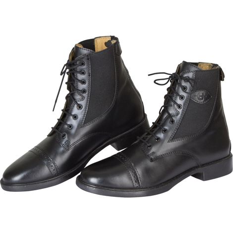 Kerbl Reitstiefelette Monaco (schwarz, Größe 38, mit weichem Innenfutter) 324568 (1/2)