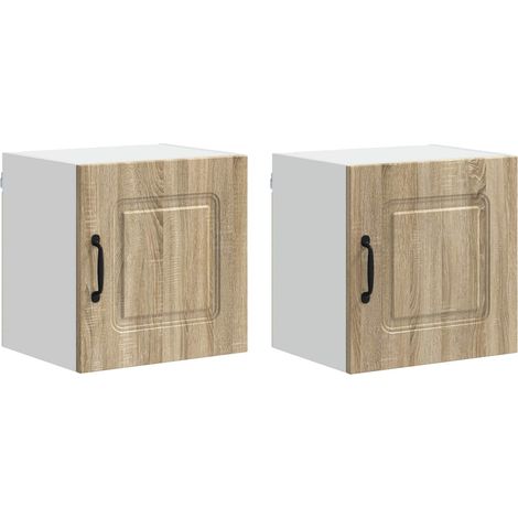 Maison Exclusive - Pannello lavastoviglie Kalmar 2 pcs Rovere Sonoma