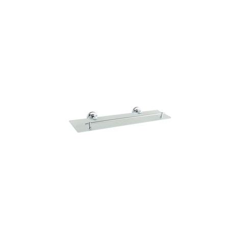 étagère En Verre Satiné Salle De Bain Avec Places Assises Fixation 79816