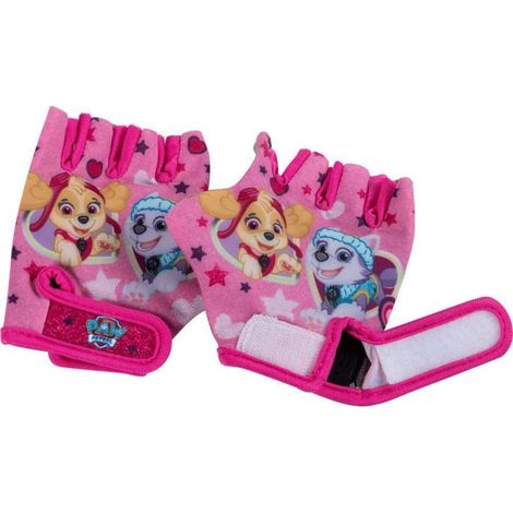 TataWay Kit protezione bici bambina Paw Patrol fucsia con guanti S (1/5)