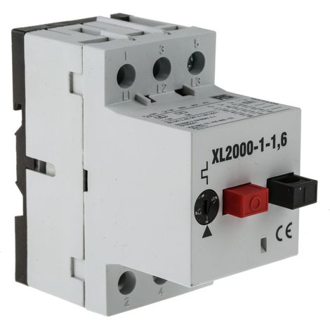 Disjoncteur moteur RS PRO 1 1,6 A. ( Prix pour 1 )