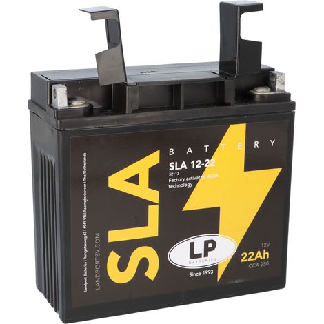 Batterie AGM SLA 12V 22Ah für Motorrad Startbatterie MS SLA 12-22 (1/5)