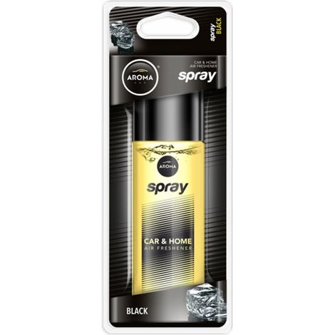 Ambientador en spray negro