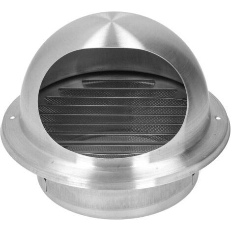 Extracteur D'air Extérieur 160 Mm En Acier Inoxydable Évent Ventilation Rond Réutilisable Pour Cuisine