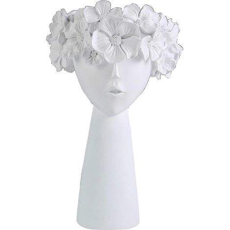 Couronne de fleurs, vase, boîte de rangement, tête de poupée, pot de fleurs, décoration de chambre d'enfant - C5 (1/5)