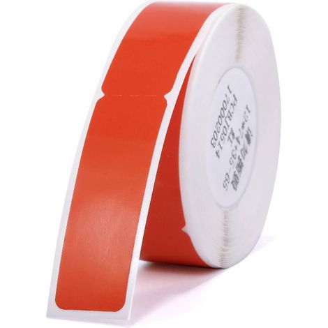 Etichette per cavi Niimbot 12,5x109 mm, 65 pezzi, rosse (1/3)