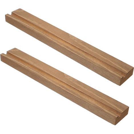 Support Mural Rangement Stable en Bois pour Disques Vinyles et Magazines Style Minimaliste 1 Lot Décoration Intérieure (1/5)