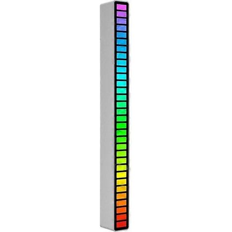 Bande LED 5050 RGB + blanc 6000K, Novostella, éclairage LED 2 m avec 72 LED 20 couleurs, alimentation USB, pour téléviseur HD/écran PC 40-60 pouces (1/5)