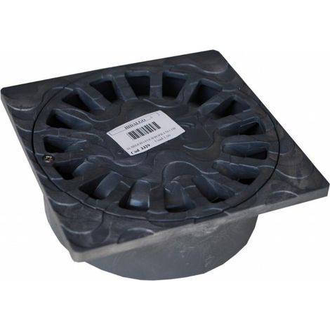 FPLUS sumidero polipropileno 300 , SUNIDERO DE POLIPROPILENO CON TORNILLO Y TAPA DESMONTABLE