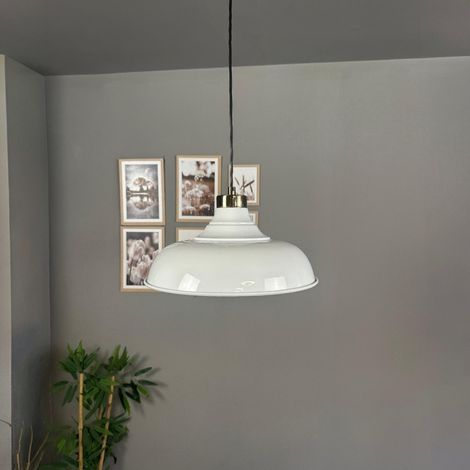 bamyum Nota Suspension Luminaire Vintage, Lustre Salon de 30 cm en Métal, Lampe E27 pour Chambre, Salle à Manger (1/5)