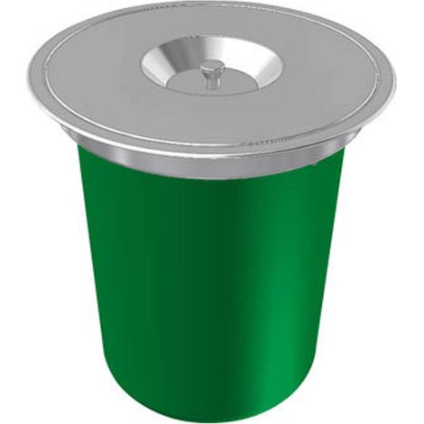 Franke KEA - Cubo de basura integrado F 12, verde 134.0035.043 (1/2)