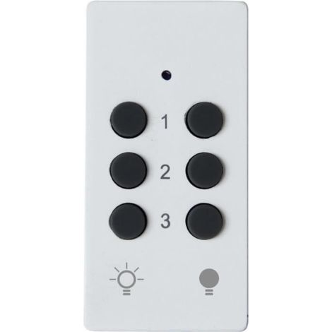 Kit 3 Prises télécommandées + Télécommande - GAO - 230 V - Blanc (1/4)