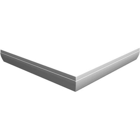 Ravak Galaxy Pro - Frontschürze 100-SET, für Duschwanne 1000x1000 mm, weiß XA83A001010 (1/2)