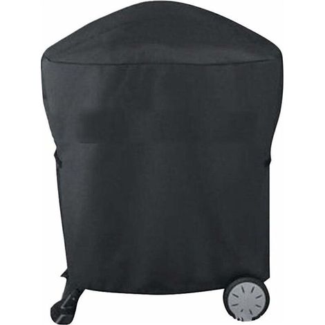 Housse de protection pour barbecue Weber Q1000 Q2000 (54 x 76 x 69 cm) - Noir (1/5)
