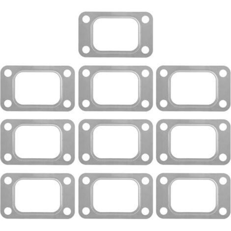 10 pièces T3 T34 T35 T38 GT35 GT35R Turbo Collecteur D'admission Bride En Acier Inoxydable Joint (1/4)