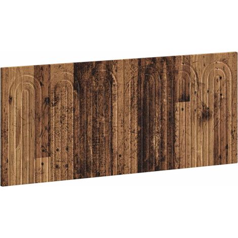 Wall-Mounted Headboard ALKMAAR Old Wood Engineered Wood vidaXL (1/5)