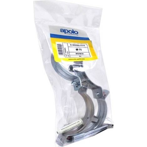 CELO bolsa 2 u. abrazadera r m8+m10 ø22 redrn apolo , Bolsa 2 U. Abrazadera R M8+M10 Ø22 Redrn de la marca Celo. (1/4)