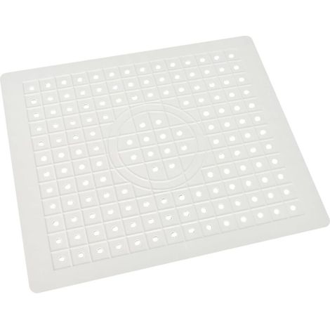 Sink Mat Silicone Sink Drainer Mat Kitchen Sink Drainer Cuttable Protector Suitable Honeycomb Sink Mat for Kitchen Sink Bottom, Cutlery and Glassware(White) (1/5)