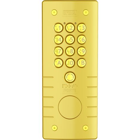 Clavier Connecte 2F A54 Zamac Champagne pour systèmes URMET - URMET 16074004