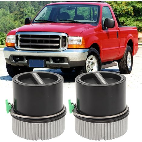 Zweiteilige selbstsichernde Radnaben, 1C3Z3B396CB, passend für Ford F250 Super Duty 1999-2004 (Übergewicht). (1/5)