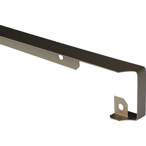 Nordlinger – Profilé de finition aluminium pour jonction d'angle de plan de travail 38mm – Largeur 67cm – Finition durable – Installation par collage