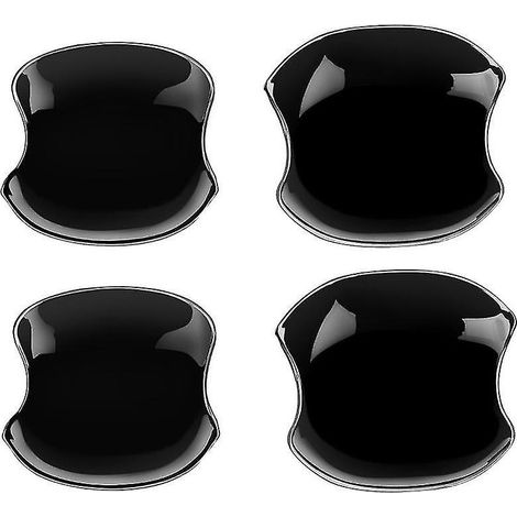 Cache-poignée de porte noir brillant pour Toyota Sienta Série 10 (réf. 202) (1/5)