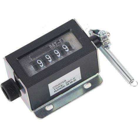 Contatore meccanico azzerabile a 6 cifre D94-S 0-999999, contatore manuale (1/5)