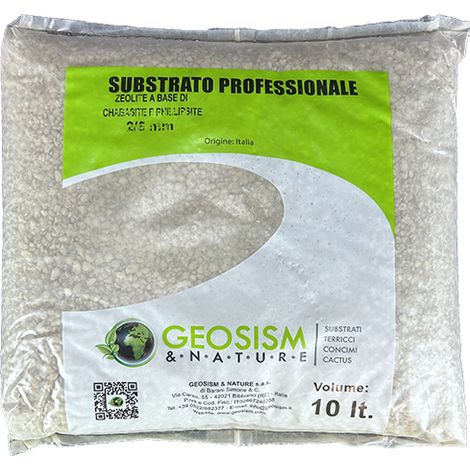 Zeolite a base di Chabasite e Phillipsite Geosism 2/5 mm (10 lt) (1/3)