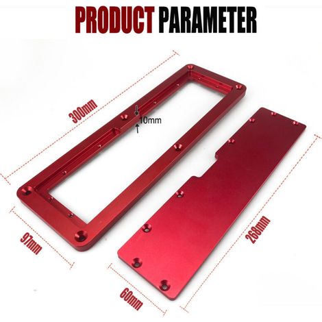 Table de scie à aluminium pour menuiserie, scie électrique pour menuiserie, plaque de couverture inversée, scie circulaire électrique. (1/5)