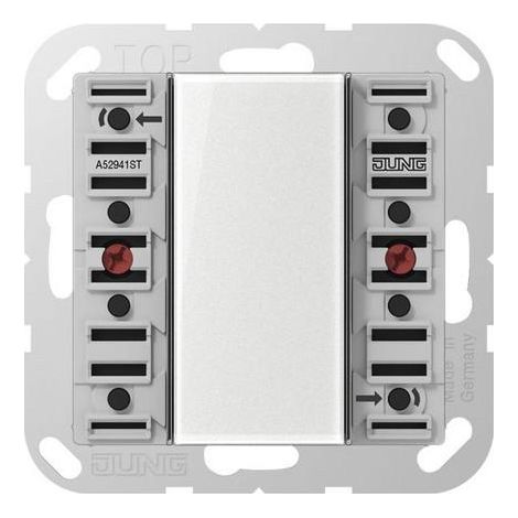 Jung Module de bouton-poussoir KNX universel, quadruple, F50, Secure, série AS/A A 5294 1ST