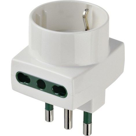 adattatore multiplo bianco s17+2p17/11+p30 - vimar.