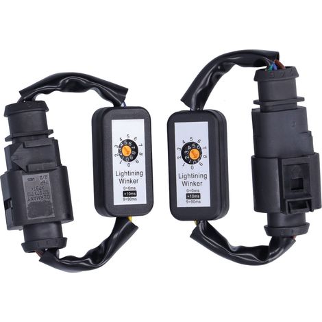 Blinkerverzögerungsmodul, Paar LED-Rückleuchten, dynamischer Blinkeradapter, Blinkermodul-Kits für A8 S8 D4 D5 2010-2019, geeignet für Rückleuchten. (1/5)