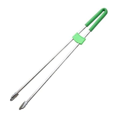 Pince de Préhension Longue, Bâton Ramassage Des Déchets, Robuste, Idéale pour Le Nettoyage Du Jardin, Feuilles et L'entr, Tige En Acier - (1/5)