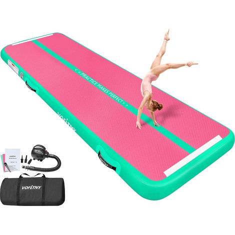 Tapis gonflable 10/20 cm d'épaisseur, 3/4/5/6 m, tapis d'entraînement pour maison, parc et tapis de yoga aquatique (1/5)
