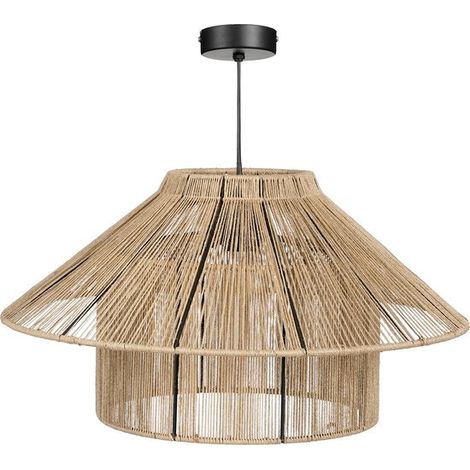 Mica Decorations Suspension Marron clair H28xl50xL50cm (1/5)