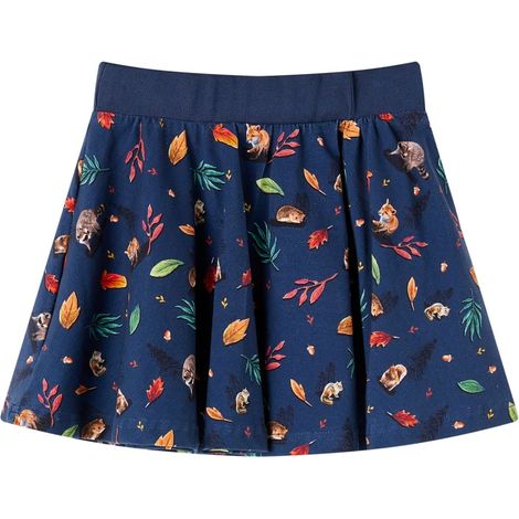 Jupe pour enfants bleu marine 104 (1/5)