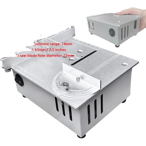 Mini scie à table, coupe à grande vitesse, design portable et compact, Style E-100w (1/2)