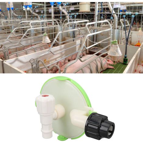 Automatischer und präziser Wasserstandsregler für Nutztiere (Rinder, Schafe, Schweine), aus robustem ABS-Kunststoff, automatische Regelung, 210 g / 7,4 oz