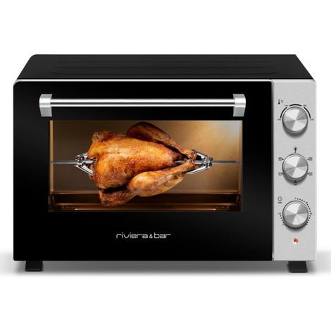 forno a convezione 46l 1800w nero / inox - QFR460 - Riviera & Bar