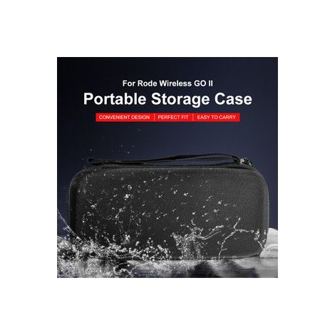 4 étuis rigides pour micro Rode Wireless Go II – Coque de protection pour double émetteur – Accessoire nomade pour preneurs de son (1/3)