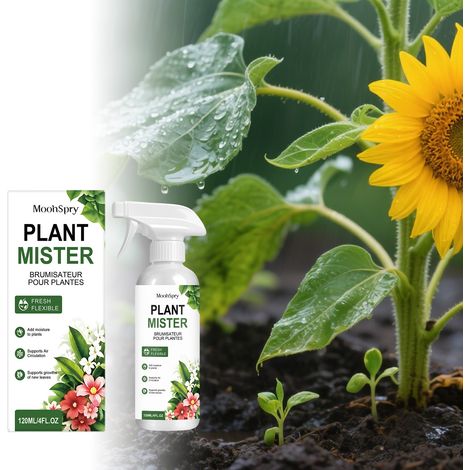 Tragbares Pflanzenspray für die Pflanzenpflege: Spendet Feuchtigkeit, Nährstoffe und Glanz und schützt die Blätter von Blumen und Grünpflanzen – 120 ml -- BIEMMEDUE (1/5)
