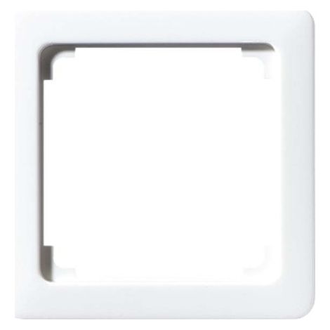 Jung Cadre intermédiaire 50 x 50 mm, thermoplastique, blanc alpin, montage vertical et horizontal CD 590 Z WW