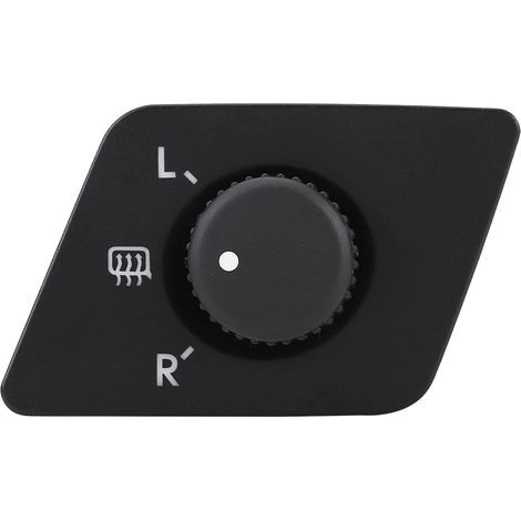 Interruttore specchietto retrovisore auto, manopola di regolazione con riscaldamento. (1/5)