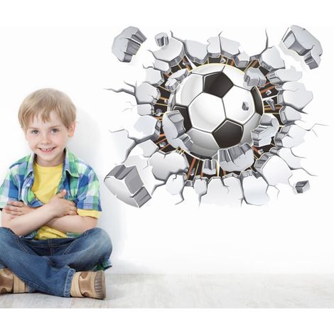 Sticker mural 3D en vinyle pour chambre d'enfant, 50 x 40 cm (1/4)